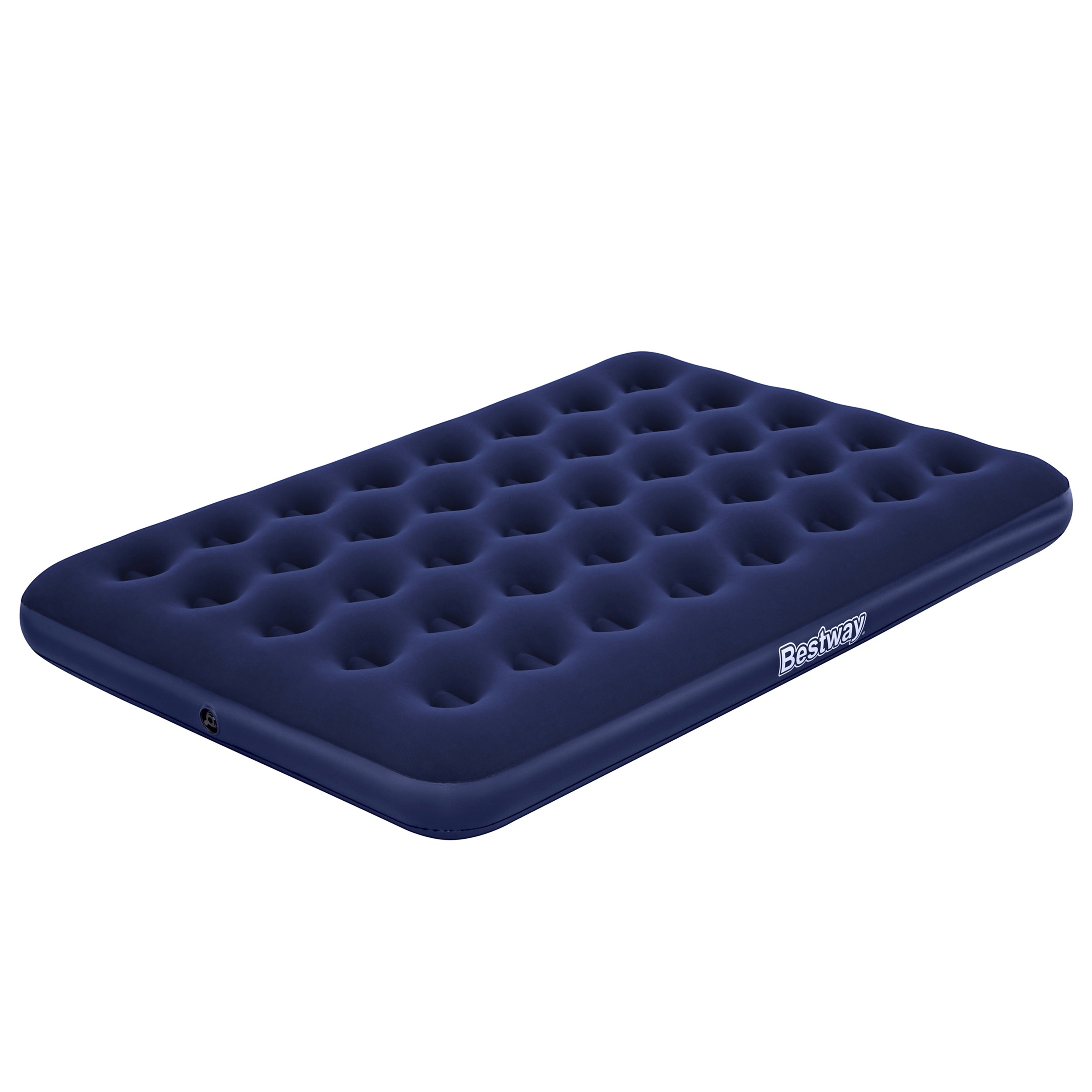 BESTWAY - Materasso Matrimoniale gonfiabile da campeggio Blu - h22x191x137 cm